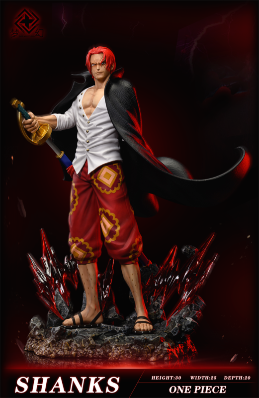 【Pre order】MH Studio ONE PIECE Red Hair Shanks POP Resin Statue