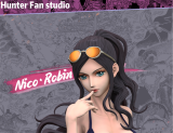 【In Stock】Hunter Fan Studio One Piece Nico·Robin Resin Statue