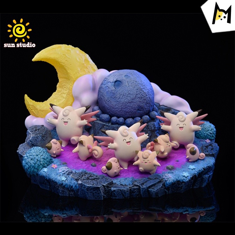 【Pre order】Sun Stuido Pokemon Mt. Moon Clefairy 1/20 Resin Statue