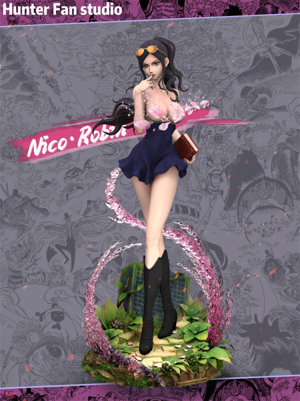 【In Stock】Hunter Fan Studio One Piece Nico·Robin Resin Statue