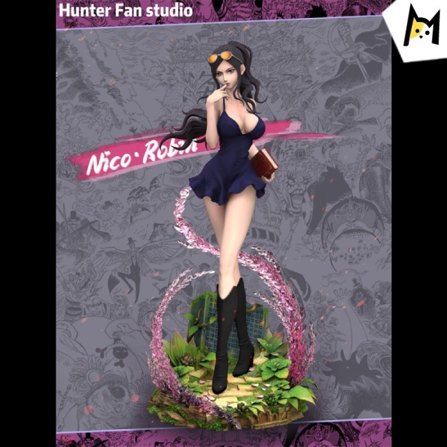 【In Stock】Hunter Fan Studio One Piece Nico·Robin Resin Statue