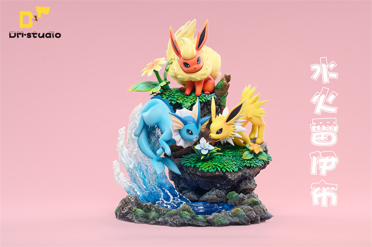 Eevee Family フィギュア EEVEE FAMILY Figure Painted Statue Anime PVC Model