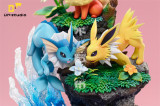 【Pre order】DM-STUDIO Pokemon Eevee family Resin Statue
