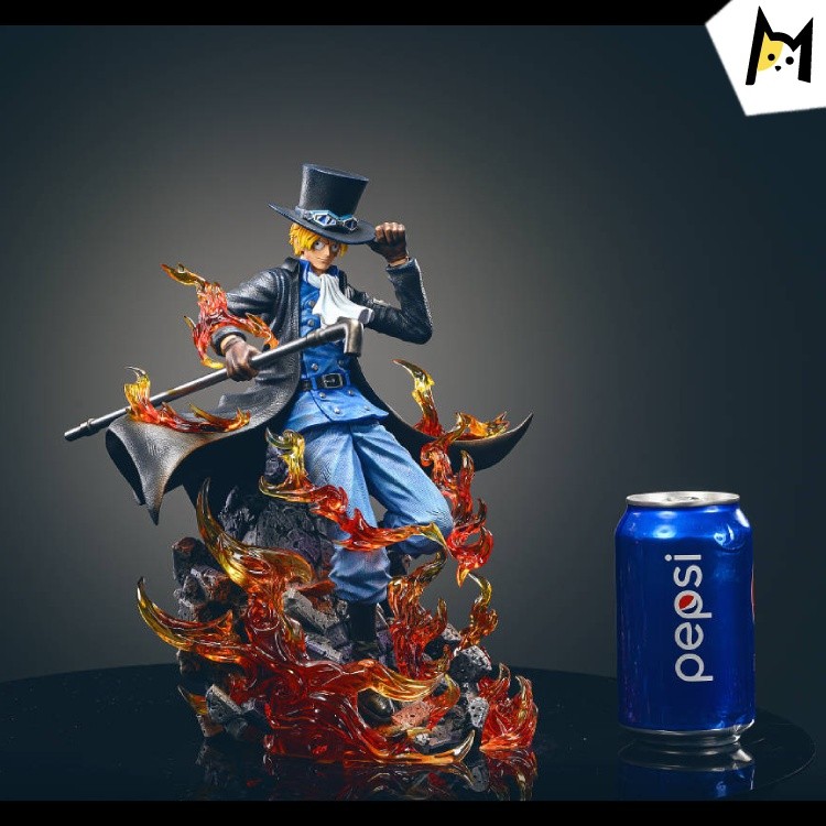 【In Stock】LX Studio ONE PIECE かく めい ぐん Sabo Resin Statue