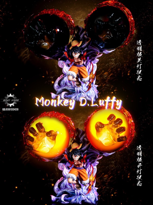 【Pre order】Reset Studio ONE PIECE Monkey D. Luffy Gear 3 Grizzly Bear Resin Statue