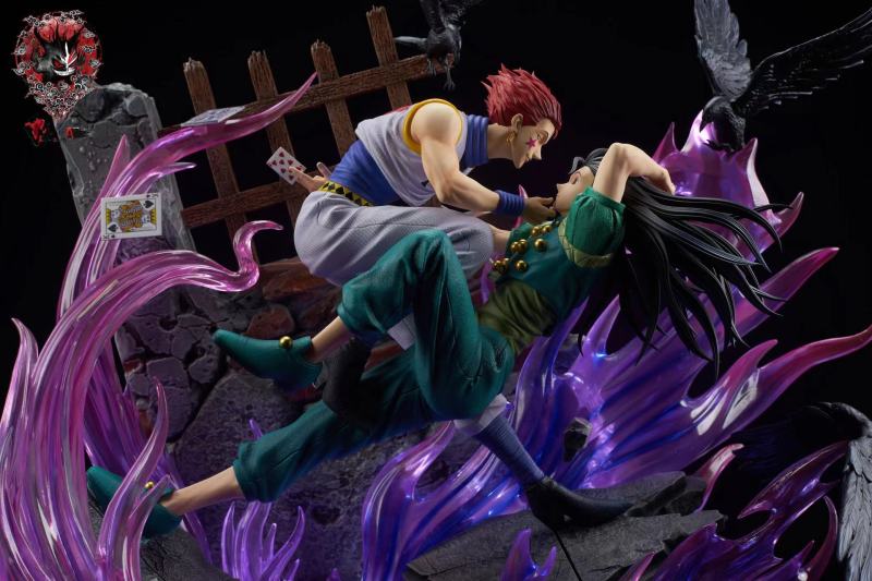 【In Stock】Weare A Design Studio HUNTER×HUNTER Hisoka&Illumi Zoldyck CP Resin Statue