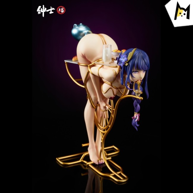 【In Stock】R-18 Studio Genshin Impact tea table Raiden Shogun Resin Statue