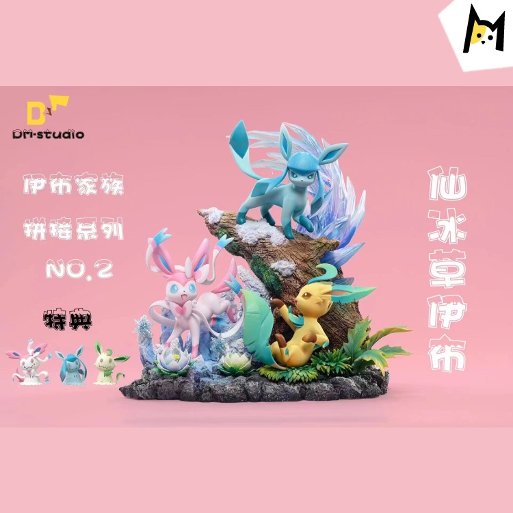 Pre order】DM-STUDIO Pokemon Eevee family 02 Resin Statue
