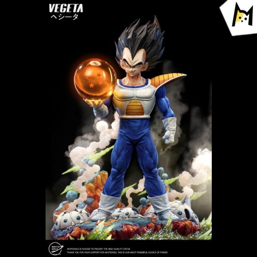 【In Stock】White Hole Studio Dragon Ball Shoulder Armor Combat Suit Vegeta Resin Statue