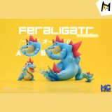 【Pre order】MG Studio Pokemon Totodile Evolutionary group 1/20 Resin Statue