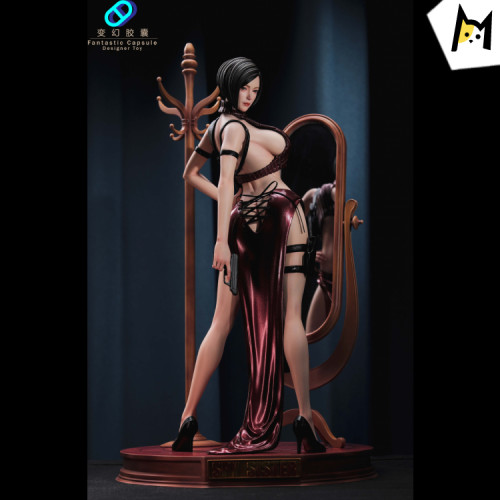 【In Stock】Fantastic Capsule Resident Evil Cosmo Lady Ada Wong 1/4 Resin Statue
