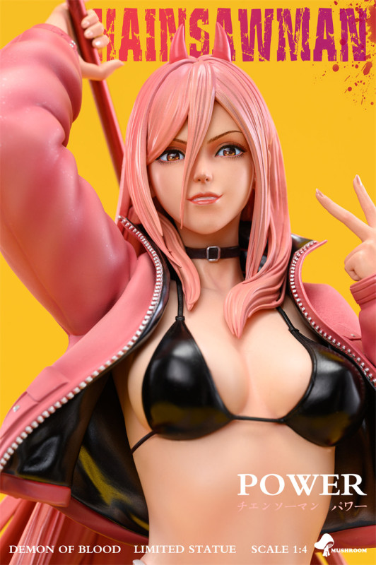 【In Stock】MUSHROOM Chainsaw Man Power 1/4 Resin Statue