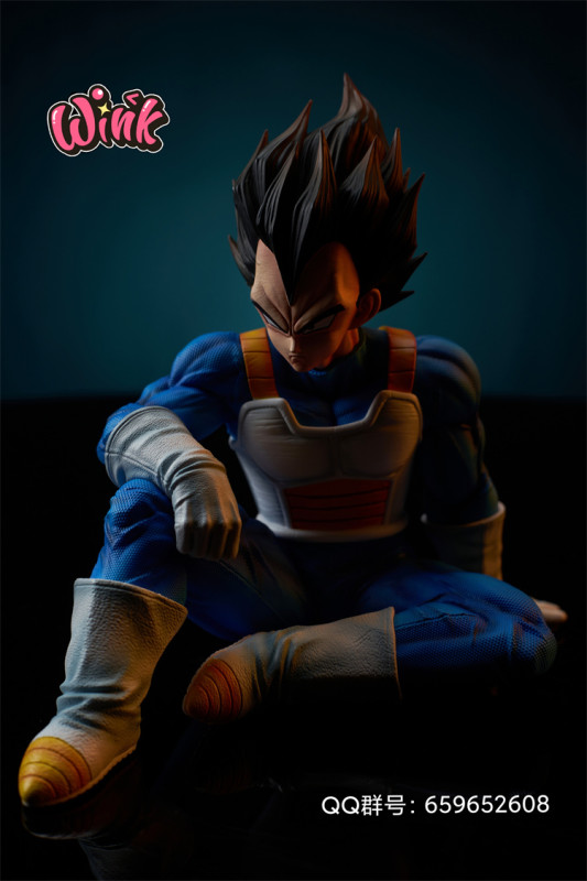 【Pre order】Wink STUDIO Dragon Ball Sitting posture Vegeta Resin Statue