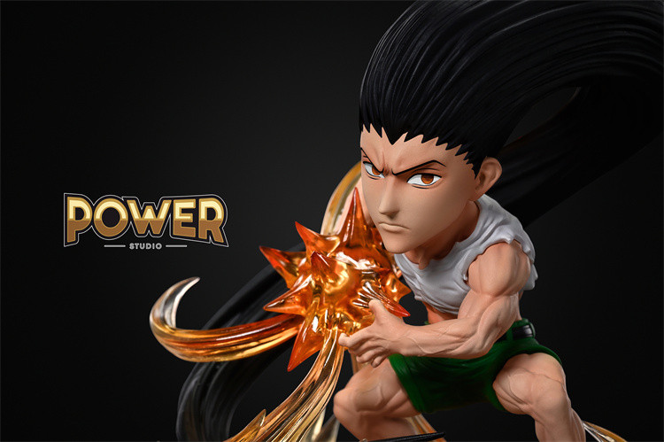 【Pre order】Power studio HUNTER×HUNTER Blackening GON·FREECSS WCF scale Resin Statue