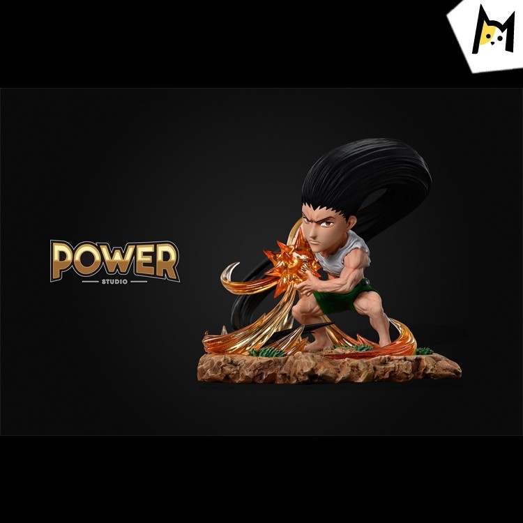 【Pre order】Power studio HUNTER×HUNTER Blackening GON·FREECSS WCF scale Resin Statue