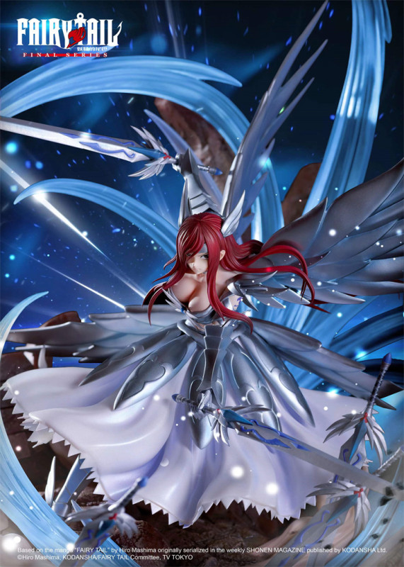 【In Stock】GANTAKU FAIRY TAIL Erza Scarlet Sky Wheel Armor Ver. 1/6 Resin statue (Copyright)