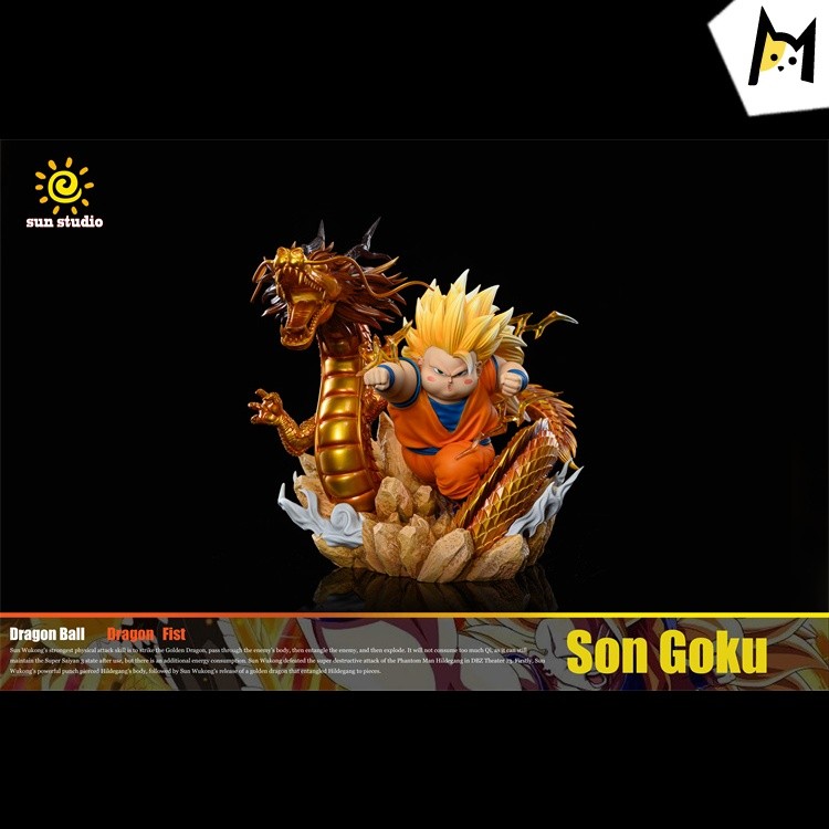 【Pre order】Sun Stuido Dragon Ball Obesity Dragon Fist Son Goku Resin Statue