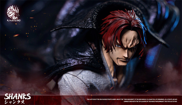 【In Stock】TJ Studio One Piece kamusari Shanks Resin Statue