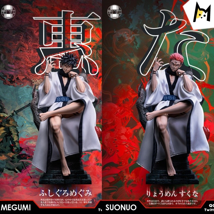 【In Stock】SGS Studio Jujutsu Kaisen Itadori Yuji&Fushiguro Megumi 1/6 Resin Statue