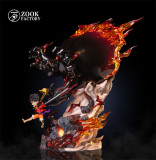 【Pre order】Zook Factory  One Piece Monkey D. Luffy Gear 3 Grizzly Bear Resin Statue