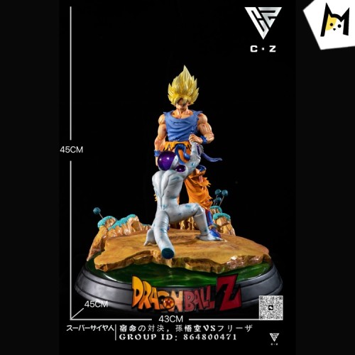【Pre order】CZ Studio Dragon Ball Son Goku Vs Frieza 1/6 Resin Statue