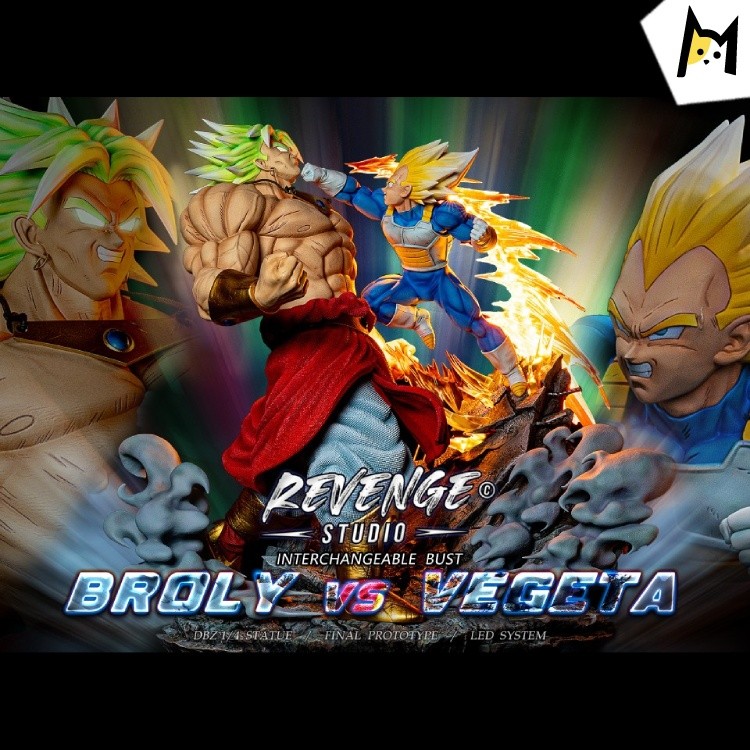 【Pre order】Revenge Studio Dragon Ball Vegeta Vs Broli 1/4 Resin Statue