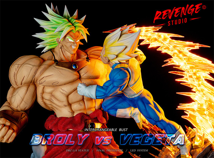 【Pre order】Revenge Studio Dragon Ball Vegeta Vs Broli 1/4 Resin Statue