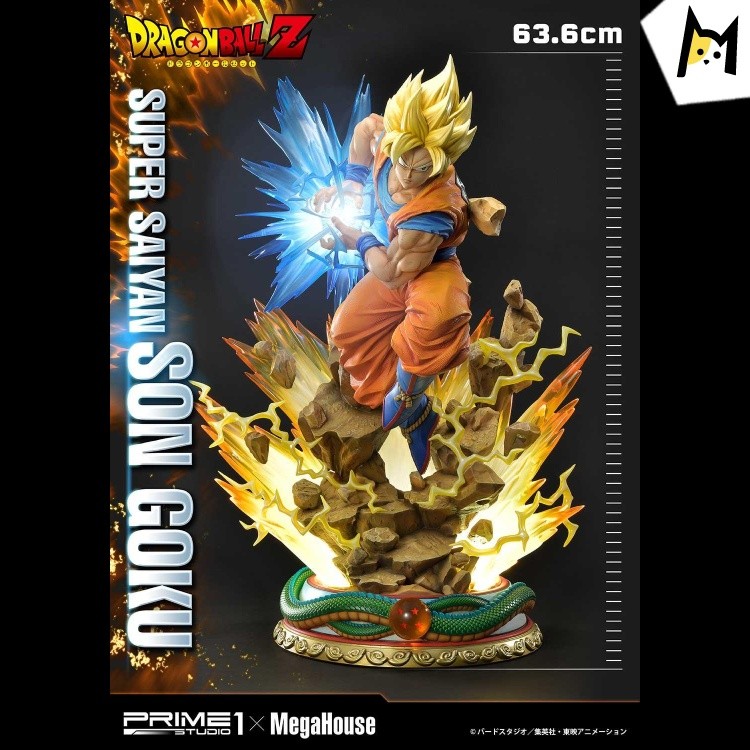 【In Stock】Prime 1 Studio MPM Dragon Ball Z Super Saiyan Son Goku 1/4 Resin Statue (Copyright)