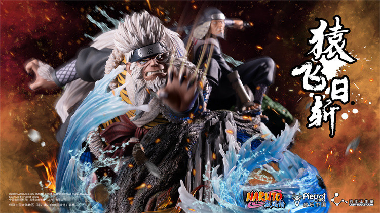 【Pre order】Light Year Studio Naruto Sarutobi Hiruzen 1/4 Resin Statue (Copyright)