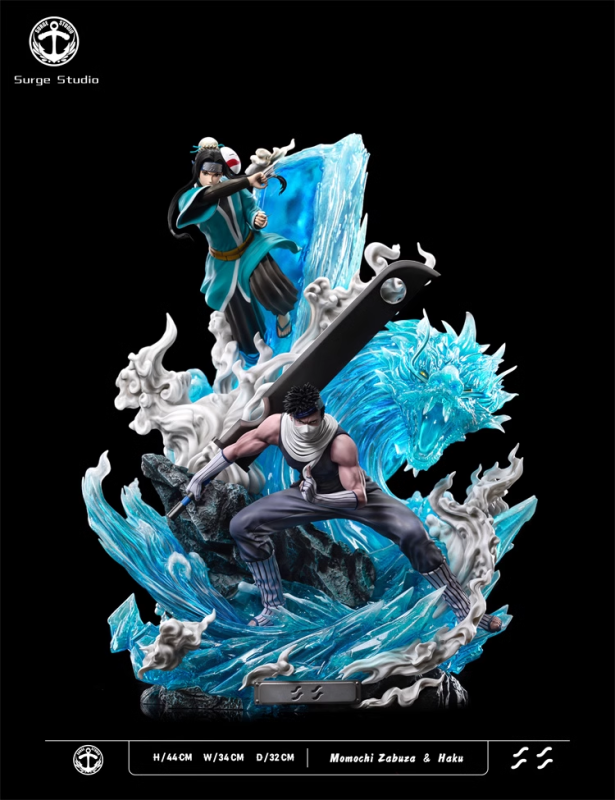 【Pre order】Surge studio Naruto 1/7 Momochi Zabuza&Haku Resin Statue