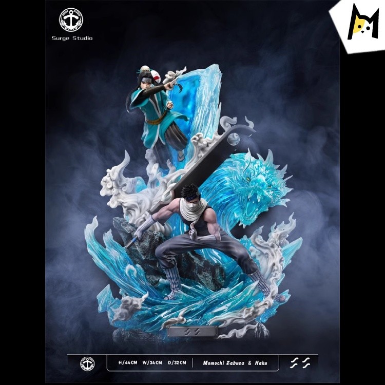 【Pre order】Surge studio Naruto 1/7 Momochi Zabuza&Haku Resin Statue