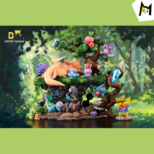 【Pre order】DM-STUDIO Pokemon Dragonite Dragon Ecology Resin Statue