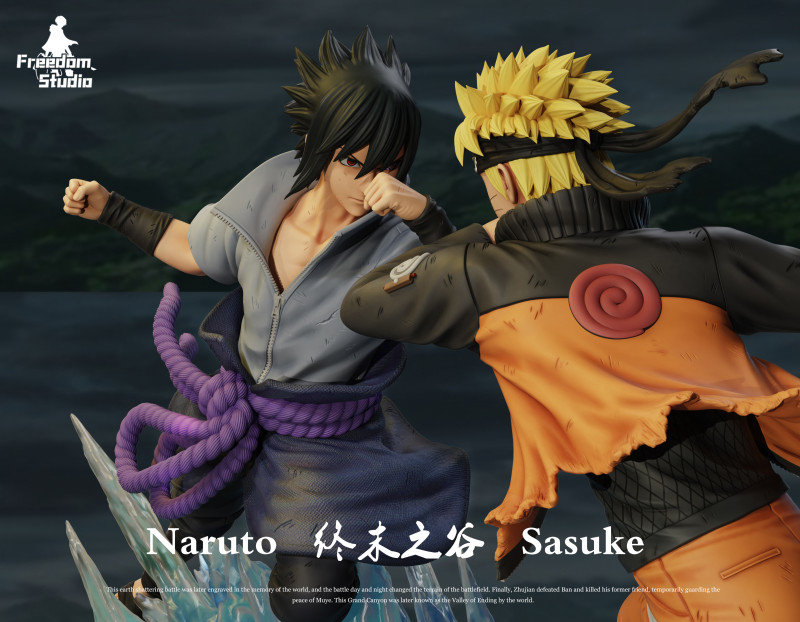 【Pre order】FREEDOM STUDIO Naruto Sasuke&Naruto Resin Statue