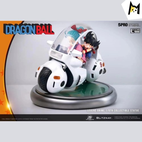 【In Stock】Blitzway LEGEND ANIME Dragon Ball Z Bulma 9th Motor Resin Statue (Copyright)