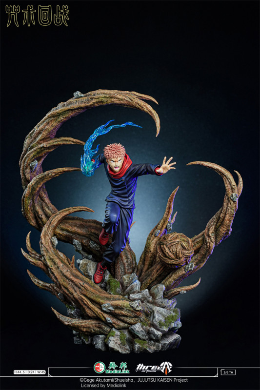 【Pre order】ThreeArtisan Studio Jujutsu Kaisen Itadori Yuji 1/6 Resin Statue (Copyright)