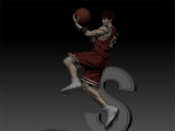 【In Stock】Blue Dragon studio SLAM DUNK Kaede Rukawa 1/6 Resin Statue