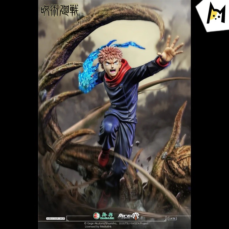 【Pre order】ThreeArtisan Studio Jujutsu Kaisen Itadori Yuji 1/6 Resin Statue (Copyright)