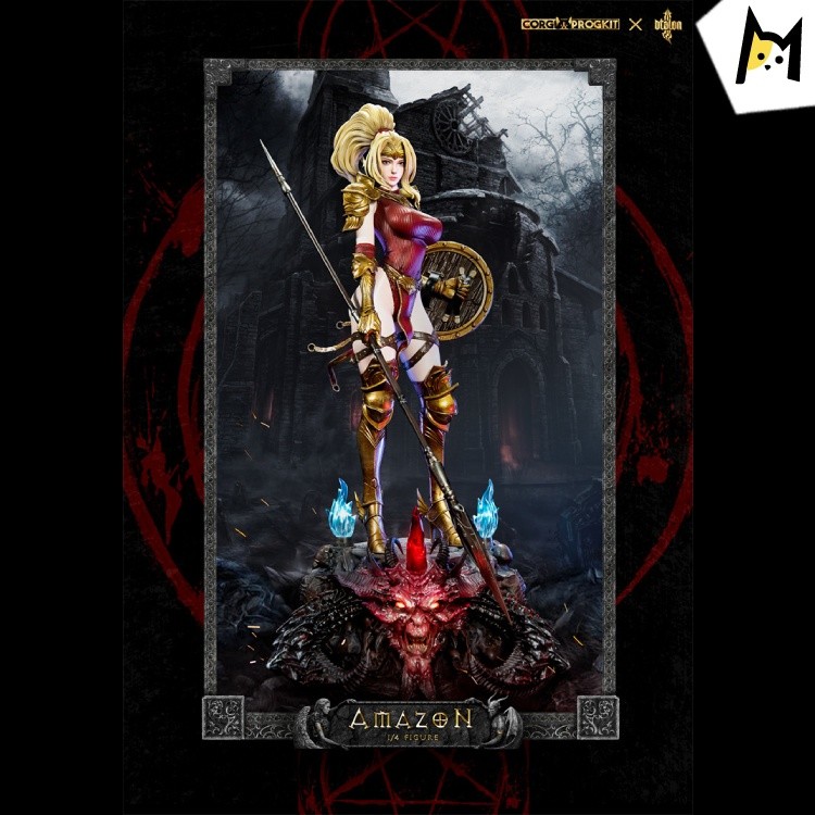【In Stock】CorgiProGKit x Dtalon Studio Diablo Amazon 1/4 Resin Statue