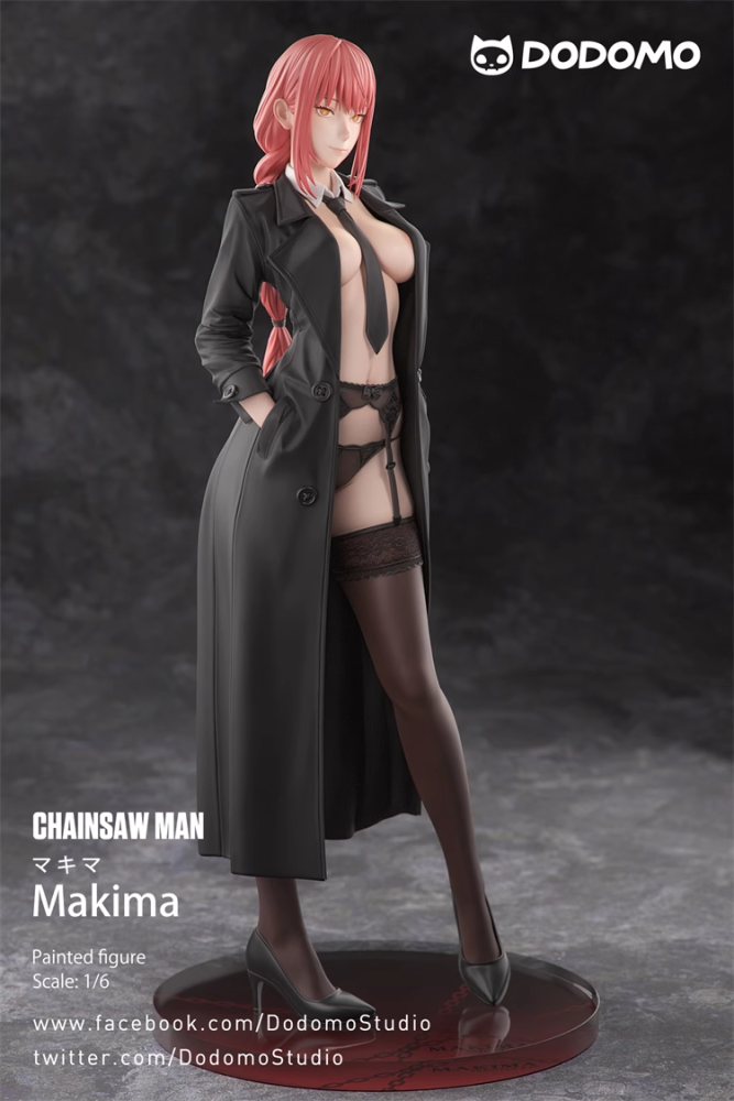 In Stock】Dodomo Studio Chainsaw Man Makima 1/6 Resin Statue
