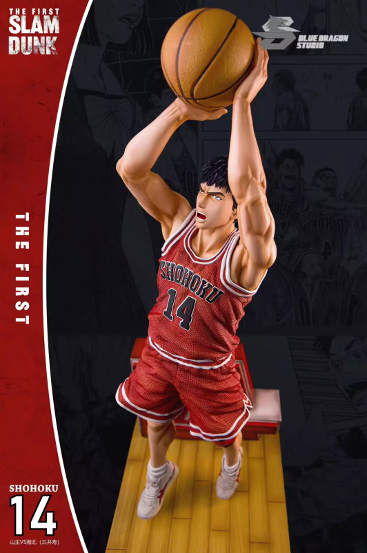 【Pre order】Blue Dragon studio SLAM DUNK Hisashi Mitsui 1/6 Resin Statue