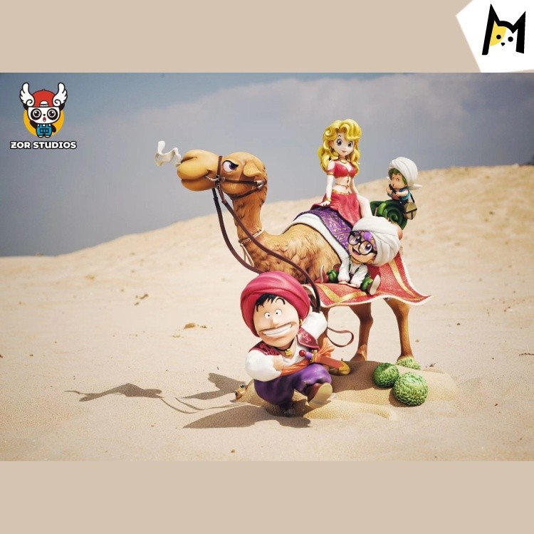 【Pre order】ZOR Studios Dr.SLUMP Family photo Arale Resin Statue