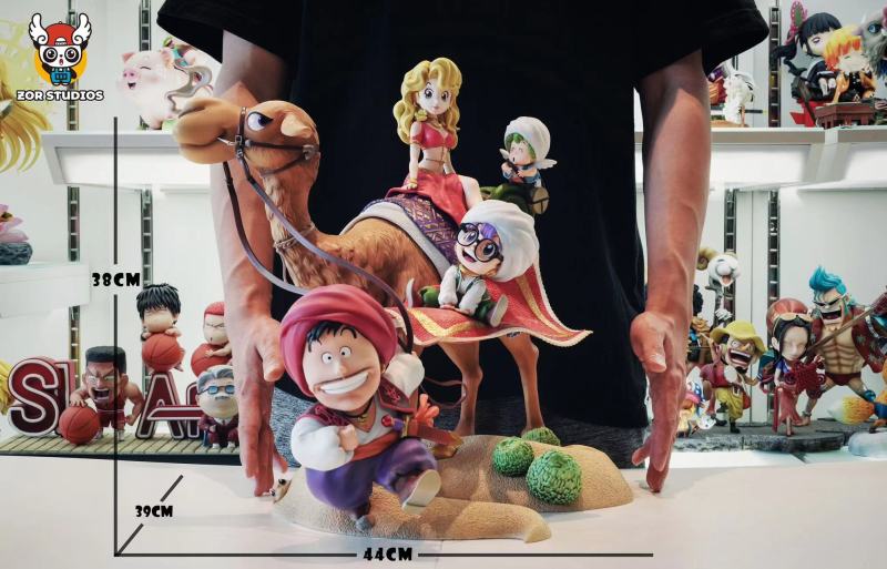 【Pre order】ZOR Studios Dr.SLUMP Family photo Arale Resin Statue