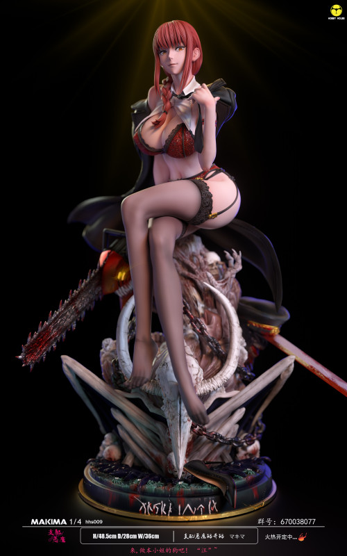 【In Stock】HobbyHouse studio Chainsaw Man Makima 1/4 Resin Statue