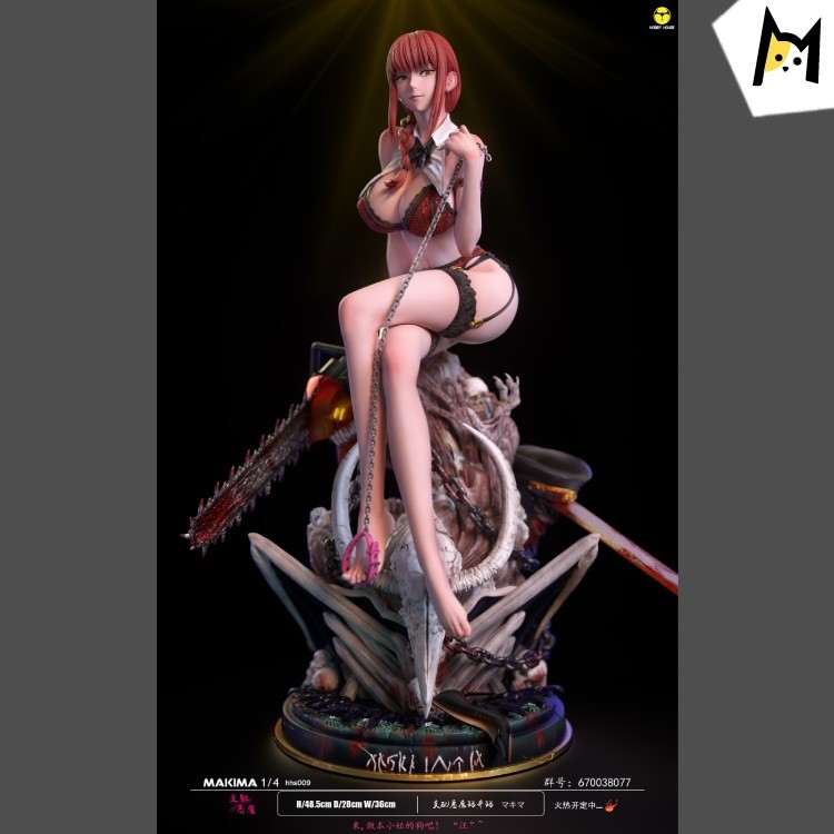 【In Stock】HobbyHouse studio Chainsaw Man Makima 1/4 Resin Statue