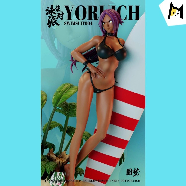 【In Stock】Bleach Dream Studio BLEACH bikini Shihouin Yoruichi 1/6 Resin Statue