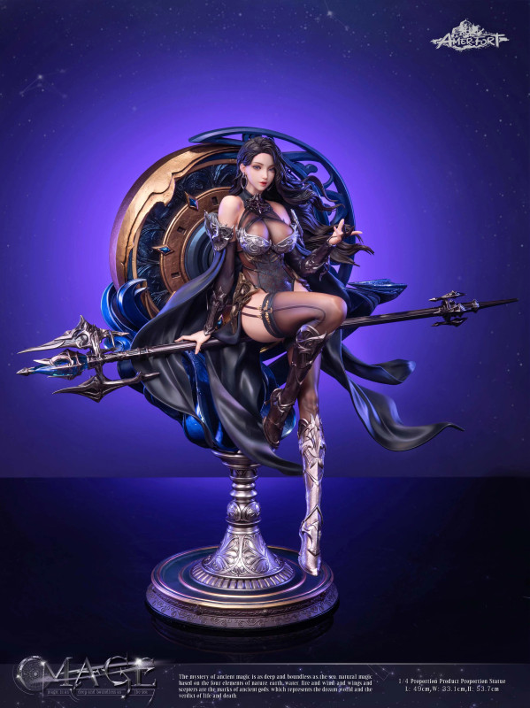 【In Stock】PIJI Studio AmerFort Elf series MAGE 1/4 Resin Statue (Copyright)