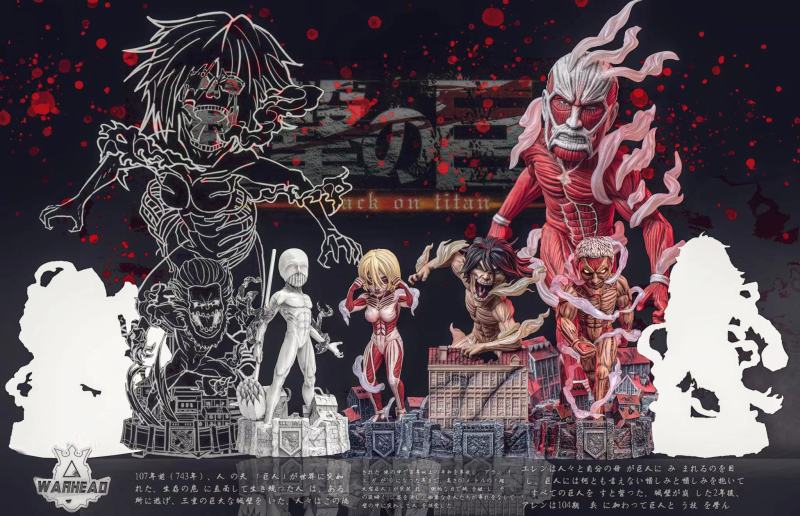 【In Stock】Warhead Studio Eren Jaeger WCF scale