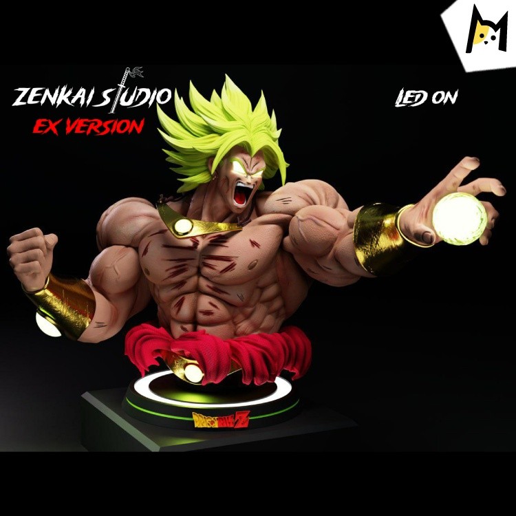 【Pre order】ZENKAI STUDIO Dragon Ball 1/1 Broli Bust