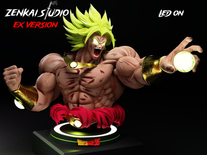 【Pre order】ZENKAI STUDIO Dragon Ball 1/1 Broli Bust