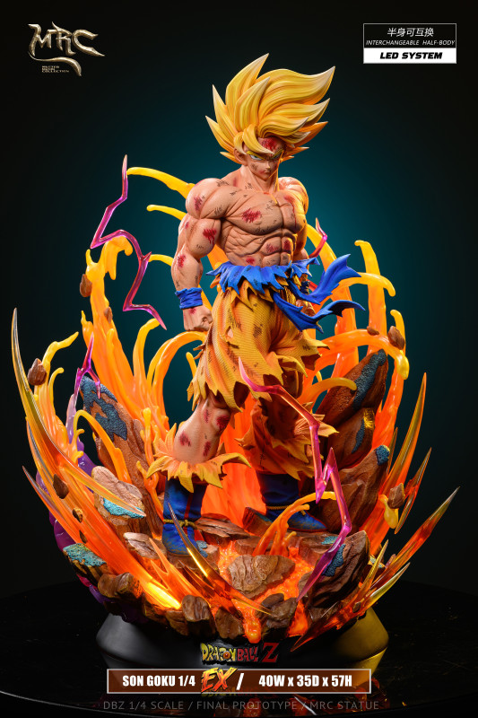 【Pre order】MRC Studio SSJ 1/4 Goku With LED
